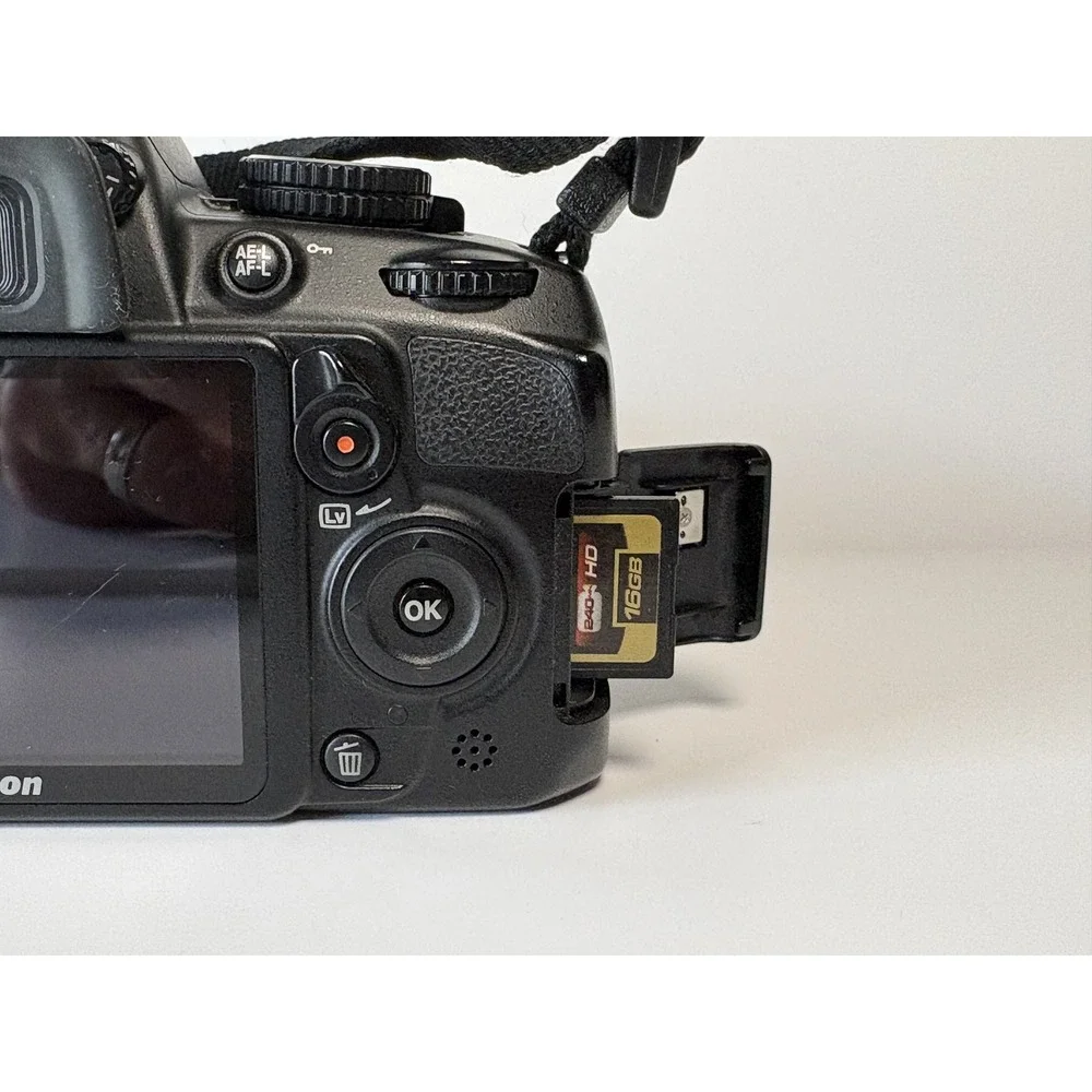 Nikon D3100 DSLR Camera with 18-55mm VR Lens Kit Black 14.2MP HD Video
